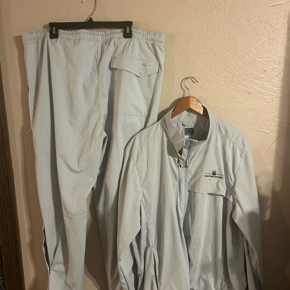 Men's weatherknit pants and jacket